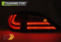 Preview: LED Lightbar Design Rückleuchten für Lexus RX III 350 09-12 rot/klar mit dyn. Blinker